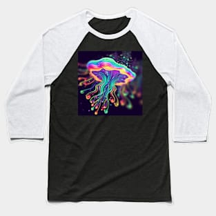 OCEANART JELLYFISH Baseball T-Shirt